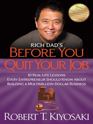 cover image of Rich Dad's Before You Quit Your Job